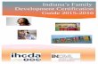 Development Certification Guide 2015-2016 Family Development Certification Program (FDCP) collaborates with agencies to teach family workers how to coach families to establish and