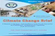 Climate Change Brief - Pakistan Institute of Development ... Change Brief.pdf · Climate Change Brief ... practices exercised by the farming communities in Pakistan ... ŸDroughts
