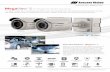 MegaView 2 IP Megapixel Bullet Cameras Total PoE Solution (No External Power Required for IR LEDs), PoE and Auxiliary Power: 12–48V DC/24V AC • Outdoor Rated IP66 and Tamper-Resistant