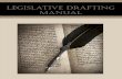 Legislative Drafting Manual - New Mexico  · PDF fileLegislative Drafting Manual Legislative Council Service 411 State Capitol Santa Fe, New Mexico 87501 202.190005B
