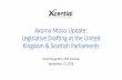 Akoma Ntoso Update: Legislative Drafting at the United ... Drafting... · Akoma Ntoso Update: Legislative Drafting at the United Kingdom & Scottish Parliaments Grant Vergottini, CEO