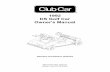 1992 DS Golf Car Owner's Manual DS Golf Car Owner's Manual Club Car, Inc. P.O. Box 204658 Augusta, GA 30917-4658 USA Web Phone 1.706.863.3000 1.800.ClubCar Int’l +1 706.863.3000