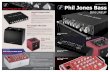 Phil Jones Bass - PJB OFFICIAL WEBSITEpjbworld.com/pdf/PJB2016catalog.pdfPhil Jones Bass D-400 2016 LINEUP Specifications Power: 350W/4Ω, 200W/8Ω Controls: Level Selector, Volume,