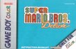 Super Mario Bros. Deluxe - Nintendo Game Boy Color ... you For selecting the Super Mario Bros„e Deluxe Gome Pak for the Nintendotg Game Bop system Please read this instruction booklet