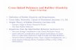 Cross-linked Polymers and Rubber Elasticitybeaucag/Classes/Characterization/Herve Marand... · Cross-linked Polymers and Rubber Elasticity Chapter 9 (Sperling) • Definition of Rubber