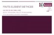Nichtlineare Finite Elemente Methode - OVGU - · PDF fileDie Finite-Element-Methode, ... • FEAP (University of Berkeley, USA) ... Nonlinear Continuum Mechanics for Finite Element