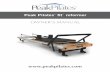 Peak Pilates fit reformer - maddogg · PDF file6 Shoulder Pad 7 Shoulder Pad Post 8 Rope Cleat 9 Head Rest 10 Head Rest Support Block 11 Reformer Springs 12 Foot Bar ... each of the