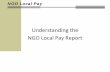 NGO Local Pay · PDF file · 2010-09-16NGO Local Pay. Contents of this Guide Survey Methodology Recap Report Part I: You and the Market Report Part II: Individual Position Information