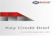 Key Credit Brief - Kotak Mahindra BankCredit+Brief+-+Sept+201… · Key Credit Brief Page | 2 32 Kolte-Patil Developers Limited CRISIL A+ 14 33 Manappuram Finance Ltd CARE AA/ A1+