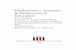 Mathematics, Statistics & Mathematical Education · PDF fileMathematics, Statistics & Mathematical Education . Abstract Book . From the 5th Annual International ... Structural Analysis