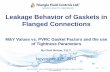SERVICE QUALITY PERFORMANCE Leakage Behavior of Gaskets in ...mesaredondachile.com/pdf/2014/presentations/06-Triangle-Fluid... · Leakage Behavior of Gaskets in Flanged Connections