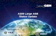 A320 Large ASE Status Update - Federal Aviation Administration · PDF fileTopics for Discussion • FAA Concern with Airbus A320 Aircraft FAA Data • Cooperation with United Airlines