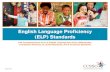 English Language Proficiency (ELP) · PDF fileEnglish Language Proficiency (ELP) Standards April 2014 with Correspondences to K–12 English Language Arts (ELA), Mathematics, and Science