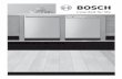 DISHWASHER USE & CARE MANUAL GUIDE  · PDF fileCongratulations and thank you from Bosch! Thank you for selecting a Bosch dishwasher. You have joined the many con-sumers who