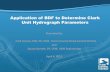 Application of BDF to Determine Clark Unit Hydrograph ... · PDF fileApplication of BDF to Determine Clark Unit Hydrograph Parameters Presented by Fred Liscum, ... 21 in Houston. ...