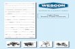 Light Duty Tension Cable Controls - Home - Wescon …wesconcontrols.com/wp-content/uploads/2015/11/Light-Duty-Tension... · Light Duty Tension Cable Controls ... Pulley Applications