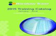 2015 Training Catalog - imgserver.cms2005.comimgserver.cms2005.com/imgServer/9545545/2015 Training Brochure... · 2015 Training Schedule January 1/13/15 ... refrigerant piping, ...
