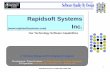 Rapidsoft Systems Inc. · PDF fileRapidsoft Systems Confidential ©2004-2005 6 Tech Sector Application Skills Mobile Sector Applications Skills Java / J2EE technology, Application