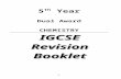 1. Earth Science - RGS · Web viewDual Award CHEMISTRY IGCSE Revision Booklet Revision list Atomic structure: Finding number of protons, neutrons and electrons. Electron configurations.