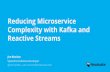 Reducing Microservice Complexity with Kafka and …scalaupnorth.com/...ms-complexity-with-kafka-and-reactive-streams.pdfReducing Microservice Complexity with Kafka and Reactive Streams