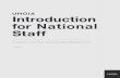 UMOJA Introduction for National Staff - UMOJA | be … An introduction for staff The Umoja Employee Self-Service (ESS) provides a central resource for many HR-related tasks; enabling