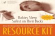 SIDS Resource Kit for African American Communitites Kennedy Shriver National Institute of Child Health and Human Development A Resource Kit for Reducing the Risk of Sudden Infant Death