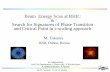 Beam Energy Scan at RHIC Search for Signatures of Phase ...theor.jinr.ru/~klopot/slides/Tokarev1.pdf · M.Tokarev Beam Energy Scan at RHIC & Search for Signatures of Phase Transition