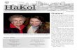 Vo l u m e Shalom! - fedweb-assets.s3. · PDF file2 HaKol September 2013 UJA c A mp A gi n 2013 kicks off on september 15th!. HaKol Volume 1, #1 HAKOL is a free publication of The