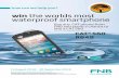win the worlds most waterproof smartphone - FNB · PDF filewin the worlds most waterproof smartphone ... Silver - ST314, Rose Gold -ST316 FREE WhatsApp Messaging ... Samsung Tab 3