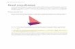 Areal coordinates - Complex Projective 4-Space · PDF fileAreal coordinates A large quantity of problems are concerned with a triangle A BC, known as the reference triangle. It is