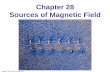 Chapter 28 Sources of Magnetic Field - IWS.COLLIN.EDUiws.collin.edu/mbrooks/documents/2426_lectures/Lecture Ch28.pdf · Conceptual Example 28-7: Coaxial cable. A coaxial cable is