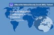 Current Migration Challenges in · PDF fileCurrent Migration Challenges in Thailand Office of the National Security Council (NSC), Thailand Bangkok, 13 June 2012 . Introduction ...