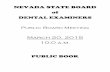 PUBLIC BOOK - Nevada State Board of Dental Examinersdental.nv.gov/.../Public_Info/Meetings/2015/PublicBookMtg3-20-2015.pdfPUBLIC BOOK . 1 NEVADA STATE BOARD ... January 30, 2015 Board