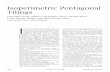 Isoperimetric Pentagonal  · PDF filediscoveredby the now famous housewife Marjorie Rice[R],featuredinDorisSchattschneider’sarticle ... Isoperimetric Pentagonal Tilings Our