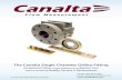 Canalta Single Chamber Orifice Fitting Product Linevanasamultigas.com/imagens/other/files/Canalta SCOF... · fabricate nearly any combination of weldolets, sockolets, flanged outlets,