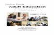 Loudoun County Adult Education · PDF fileLoudoun County Adult Education ... 520 Evergreen Mill Rd. SE, Leesburg, VA 20175 ... High School Equivalency Exam by