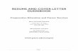 RESUME AND COVER LETTER GUIDEBOOK - pace.edu · PDF fileRESUME AND COVER LETTER GUIDEBOOK ... STEP 2 Organize the information and choose appropriate vocabulary to make the most positive