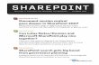 SHAREPOINT - cdn.ttgtmedia.comcdn.ttgtmedia.com/searchWinIT/downloads/SharePoint_vol4_v7.pdf · Document versioncontrol goesdeeperin SharePoint2007 ... for your copy of the Neverfail