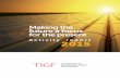 Making the future a focus for the present - TIGF · PDF fileMaking the future a focus for the present 2015. editorial New energies ... needed to enable them to raise their safety culture