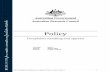 Policy - Excellence in Research for · PDF file · 2015-05-12... and the Commonwealth Ombudsman’s Better Practice Guide to Complaint Handling 2009 were used in ... the Complaints