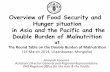 Overview of Food Security and Hunger situation in Asia and ... · PDF file... Food Security and Hunger situation in Asia ... Hiroyuki Konuma Assistant Director-General and Regional