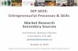 SEP 6E03: Entrepreneurial Processes & Skills Market ...library.mcmaster.ca/sites/default/files/SEP6E03_libslides.pdf · Entrepreneurial Processes & Skills Market Research Secondary