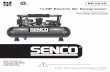 PC1010 ½-HP Electric Air Compressor - Senco Introduction Congratulations on the purchase of your new SENCO® Air Compressor! You can be assured your SENCO Air Compressor was constructed