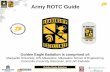 Army ROTC Guide - Marquette · PDF fileArmy ROTC Guide Golden Eagle ... leadership training and developing basic Soldiers skills. ROTC Class. ... Nurse Summer Training Program (NSTP)