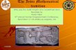 The Indic Mathematical · PDF file · 2006-11-20To their credit, the Indians have ... The Indian Mathematicians of the ancient era primarily number ... The Indic Mathematical tradition