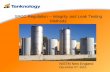 SPCC Regulation Integrity and Leak Testing · PDF fileSPCC Regulation –Integrity and Leak Testing Methods . ... Oil-Filled Electrical Equip(hydraulic equip ... SPCC rule requires