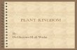 Classification of Plants - qu.edu.iqqu.edu.iq/.../04/Dr.Ghasoun-Biology2-PLANT-KINGDOM.pdf · Plant Kingdom Flowering Plants Non-flowering Plants.3 groups Mosses Ferns Gymnosperms