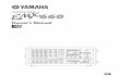 Owner’s Manual - Yamaha Corporation · PDF file5 5 6 6 INPUT OUTPUT MONITOR AUX IN MAIN REC OUT TAPE IN EFFECT OUT FOOT SW 1 2 11 22 Hi-Z INSTLINE Lo-Z MIC MIC Hi-Z Lo-Z Hi-Z Lo-Z