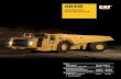 Specalog for AD45B Underground Articulated Truck, · PDF file2 AD45B Underground Articulated Truck Engineered for performance, designed for comfort, built to last. Top Performance.