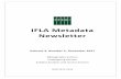 IFLA Metadata Newsletter · PDF fileLetter from the Chairs ... levels of information overload previously unfathomed. ... Committee for Subject Analysis and Access, is the